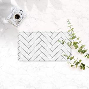 [파크론]어반헤링본 주방매트 (소) 80x44x1.5cm