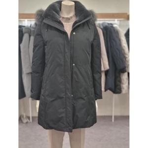 벨리시앙 세이브존07 폭스배색 후드 탈부착 하프패딩 HZ3413