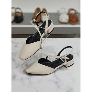 한슈 세이브존03 리즈 썸머 슬림 슬링백 샌들힐 4cm HS018047la