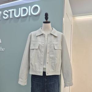 [수스]카라 레자자켓S261BJK205/블랙,크림