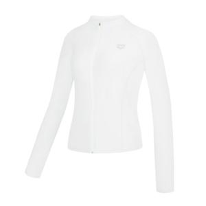 A6BL1QR41WHT 코어 여성 레귤러핏 집업 래쉬가드