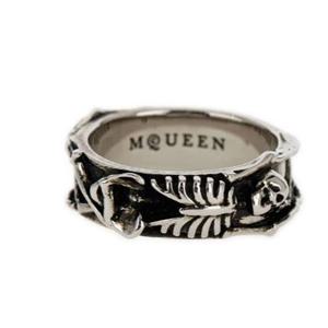 알렉산더 맥퀸 반지 855356 J160Y0446 Silver
