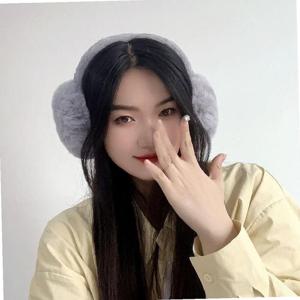 마카롱 겨울 귀마개 보온귀마개 방한털귀도리