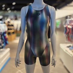 [아레나] 퓨오니어2 여성3부 반신수영복 A6SL1LH06BLK-IDG