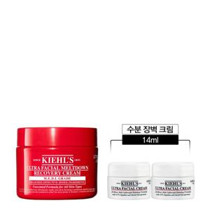 [키엘][4] 키엘 울트라 훼이셜 메디크림 50ml 세트 (+수분 장벽 크림 14ml)