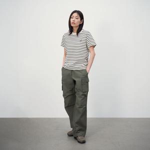 캉골 우먼스 나일론 카고 팬츠 4574 카키 KSEWPT45740