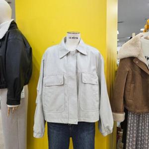 르피타 DP01 집업가죽재킷 L261ULJ352