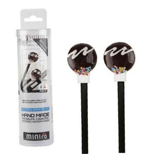 JMds 우솔 스마트폰 이어폰 MO-1000 핸드메이드 미니어처 (초코도넛)