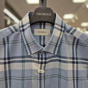 TREMOLO HC14 체크패턴C셔츠 TRHNL6S1431