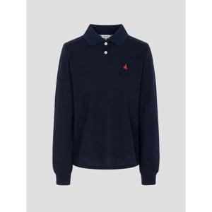 [빈폴레이디스] 피케 긴소매 폴로 티셔츠  네이비 (BF6241C91R)