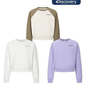 디스커버리 26SS 신상 여성 스몰로고 맨투맨 DWMT44061