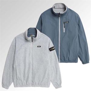 내셔널지오그래픽 MW N224UFJ130 하이넥 마이크로 플리스 배색 리버시블 집업 331951