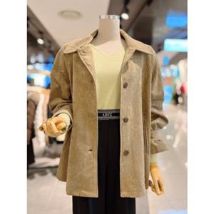 ab.fz 오버핏 스웨이드 뒷트임 하프 자켓 (ABXA5HL04G) US