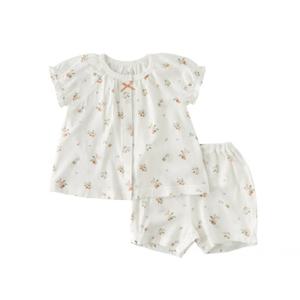 밍크뮤26년여름신상(WH)버드플라워인견반팔내의3637005417A