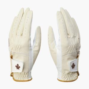 데상트골프장갑 VQA DR12WFGL25-BEGG 여성 360 논슬립 양손 장갑 / Beige