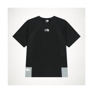 노스페이스 NT7UR52J 화이트라벨 스피드온 반팔 라운드티 BLACK 1694550