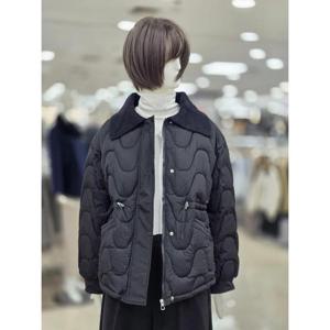 ab.f.z 세이브존09 니트 배색 퀼팅 점퍼 afza1u02a