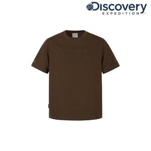 [디스커버리] 유니 아플리케 반팔티셔츠 DXRS8Q063-DWS