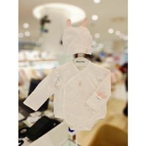 [압소바 의류] 도도 모달 배냇슈트 신생모 2종세트 26년여름신상 (A13B10107)