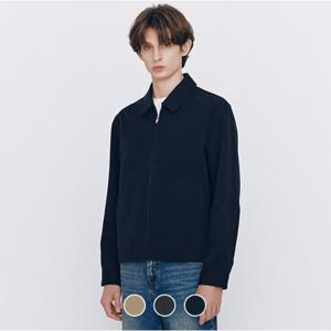 [지오다노]남성 얇은 코튼 트윌 풀집 집업 자켓 076501