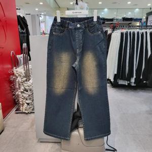 에어워크주니어 sh06 세미와이드핏 INK/블루 데님팬츠 R261B3102A