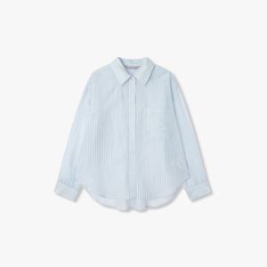 [보브]쉬어 스트라이프 레귤러 핏 셔츠7156260002