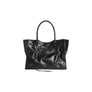 발렌시아가 르 시티 토트백 스몰 블랙 8526092ABEK1000