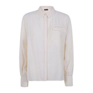 엠포리오아르마니 비스코스 폴리아미드 롱슬리브 셔츠 EW003311