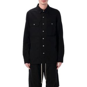 다크쉐도우바이릭오웬스 플랩 포켓 코튼 오버셔츠 DU01F4755CVS