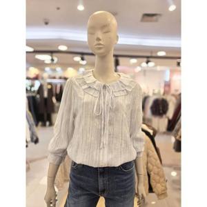 [무자크]스트라이프프릴블라우스MQ3WBL27 세이브존03 [무자크]스트라이프프릴블라우스MQ3WBL27 MQ3WBL27