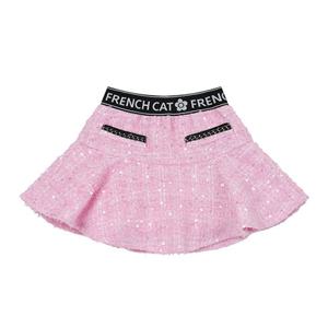 핑크 트위드 스커트 (Q61DAS080P1)