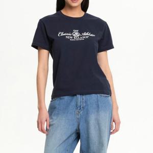 뉴발란스반팔티 EQS NBNEF2W212-59 WOMEN HERITAGE 반팔티 (SEMI OVER FIT)