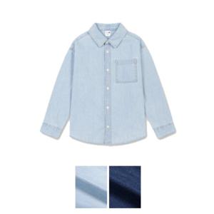 탑텐키즈 MKG1WC3012공용 데님 셔츠