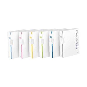 문화 클리어화일 100매 F526A-7 흑색/케이스 (1개)