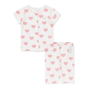 [블루독베이비] 26SS(핑크)하트뱀부골지반팔내의 출산백일돌선물 (4637005409)