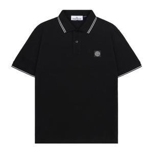 스톤아일랜드 2200010 S0018 V0029 콤파스 패치 슬림 폴로 반팔