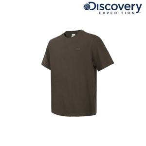 [디스커버리] 유니 세미오버핏 스몰로고 반팔티셔츠 DXRS75063-DWS