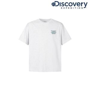 [디스커버리] 유니 헤비웨이트 스몰레터 반팔티셔츠 DXRS5M063-MGL