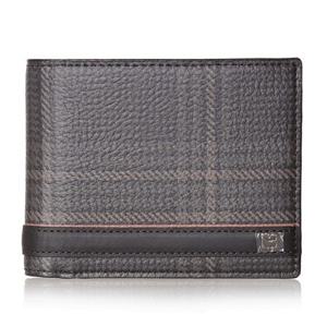 [에스콰이아]체크 포인트 남성 반지갑 ECBFPN204BR