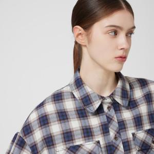 [씨씨콜렉트] 패치 포켓 체크 셔츠_C253MSC004