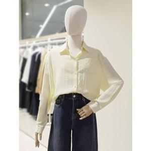 SOUP 숲 포켓 파스텔 루즈핏 셔츠 (SC3LS85)