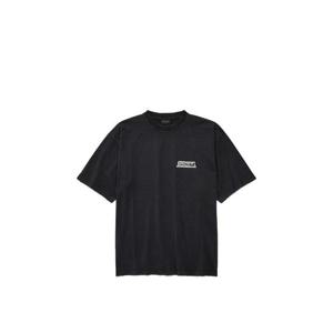 발렌시아가 로고 프린트 티셔츠 764235TTVL61041