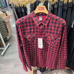 레드페이스 HC27 레오체크셔츠RE REWMWSS22011