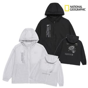 내셔널지오그래픽키즈 점퍼 K262UJK220 남아 여아 여름 경량 바람막이 고학년 170 블랙 딜