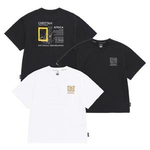 내셔널지오그래픽키즈 반팔티 K262UTS020 남아 여아 냉감 사파리 그래픽2 170 고학년 딜