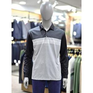 런던포그 세이브존04 블럭프린트긴팔 블랙티셔츠 LPSaTA901[52]