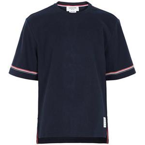 톰브라운 네이비 럭비 RWB 티셔츠 MJS282A J0199 415