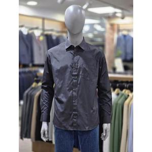 런던포그 세이브존04 세미와이드 에리 클래식 드레스블랙셔츠 LORCA11Z