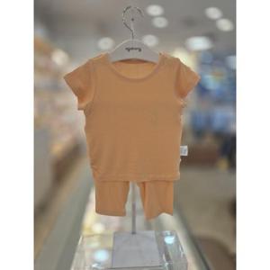 아가방 세이브존03 아가방 오렌지 슈크림 인견 반소내의세트 AQ01S357613A