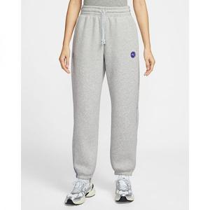 나이키 스포츠웨어 플리스 여성 오버사이즈 하이웨이스트 그래픽 팬츠 - 퓨어 플래티넘헤더래피스 IF0255-043 273218